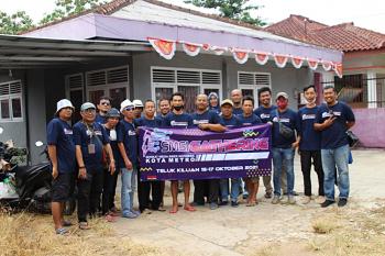 Perkuat Persaudaraan, SMSI Metro Gathering di Teluk Kiluan